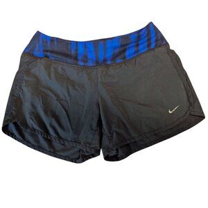Nike Women's 3" Dri Fit Running Shorts Brief Lined Zipper Pocket Waistband